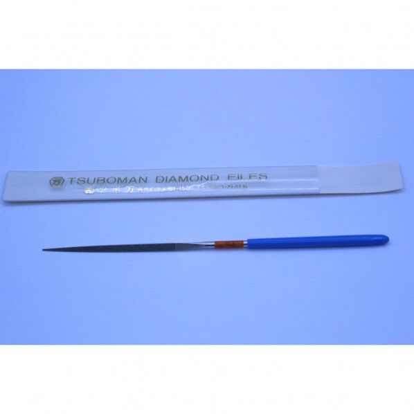 (ツボ万)ダイヤモンドヤスリ精三角8S-5ダイヤモンド ヤスリ 機械工具 電着 磨キ 削リ 切断 刃物研ギ 面取リ 研磨 1個