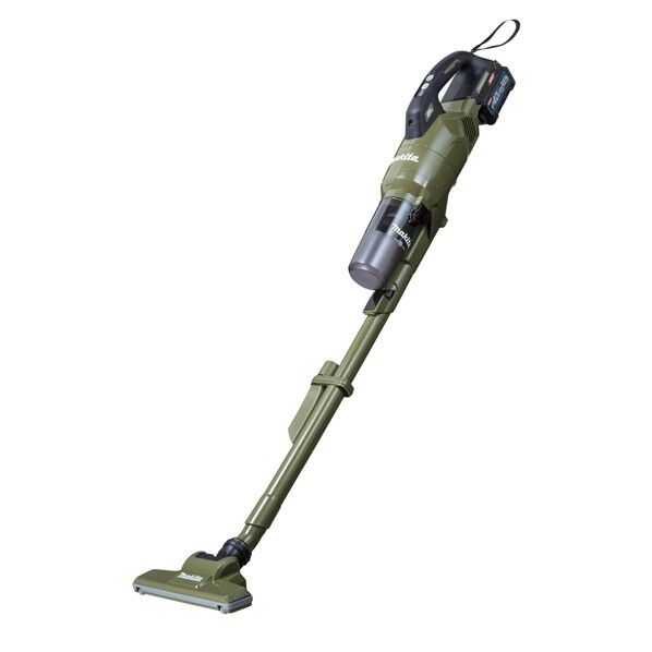 充電式 クリーナ サイクロン一体式 フルセット(バッテリ・充電器付) オリーブ CL003GRDO
