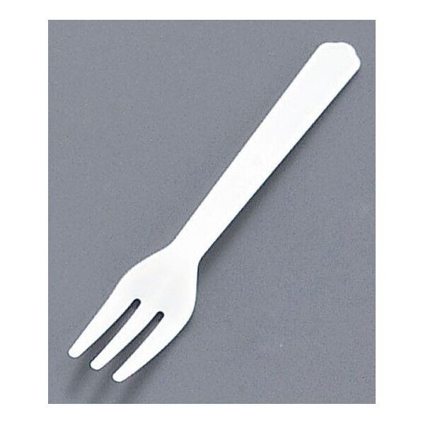 使い捨てフォーク #110 袋入 白 XTK5101 500本