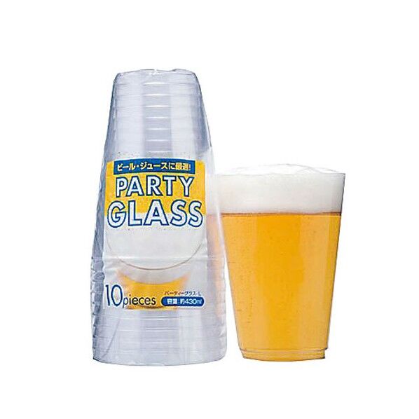 PE パーティーグラス(10個入) XGL0101 1個