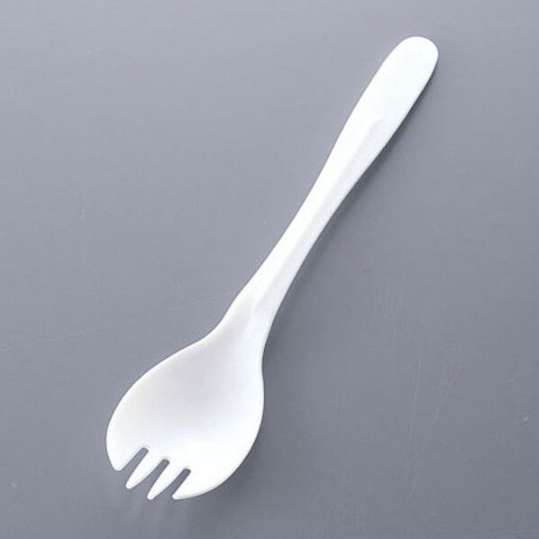 バイオプラフォークスプーン(100本入)袋入 ナチュラル 160 XBI0801 1個