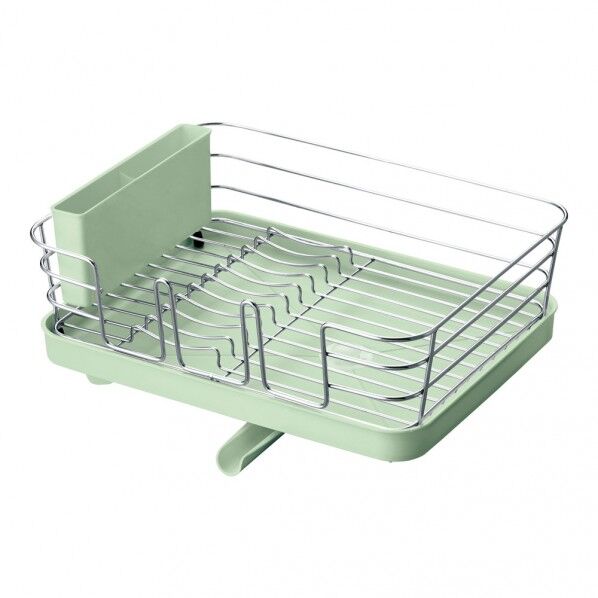 Nポゼ縦横兼用クリアコート水切りコンパクト グリーン EKL1003 1個