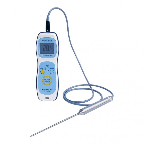 防水ハンディ温度計 サニタリーサーモ TP-100MRSG BOVJ301 1個