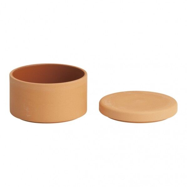 テラコッタ 切立容器L 蓋付 L RYO0801 1点