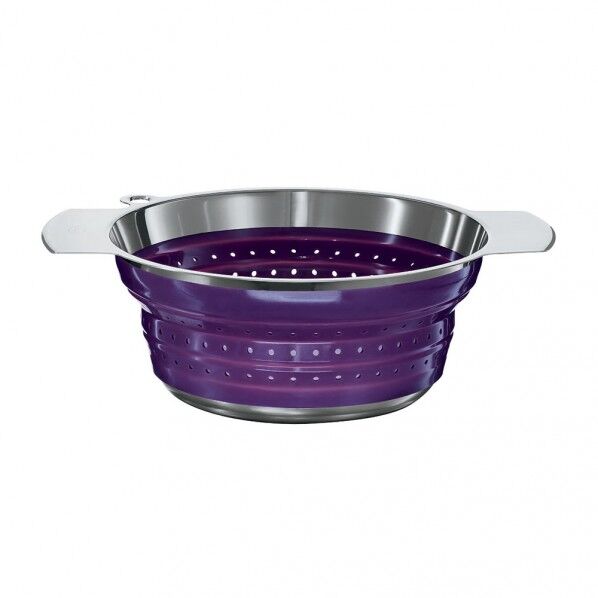 フォーダブルコランダー 16123 パープル 20cm AKL2204 1点