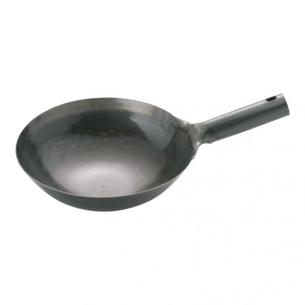 山田 鉄 打出片手中華鍋(板厚1.2mm) ATY9124 (板厚1.2mm) 24cm 62-6444-43 1点