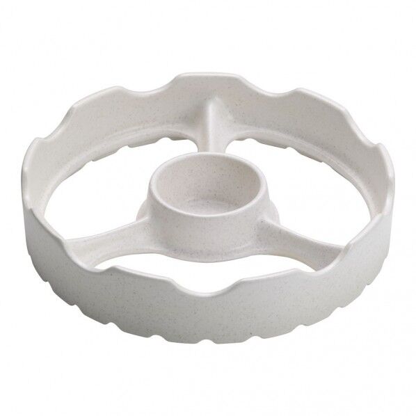 焼き台 ガスコンロ用 TSG-001a 白 DYK8302 ホワイト 19cm 63-7139-86 1点