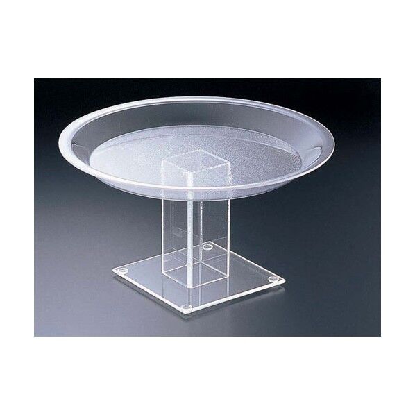 カル・ミルスクウェアーペデスタルクリアー ハイタイプ 317-18C7 クリアー ハイタイプ WPD0204 1点