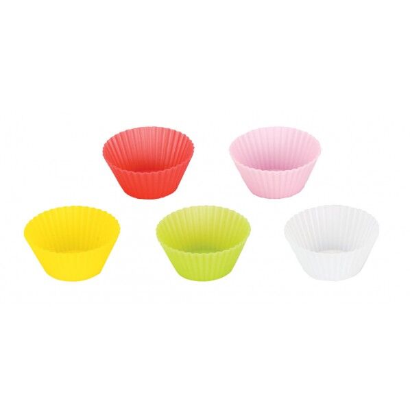 シリコンカップ 5色セット ラウンド M 59610 3648250 M WSL8902 1点