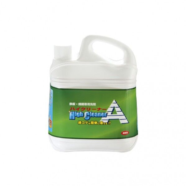 焼肉店用焼網・鉄板専用洗剤ハイクリーナーA 4L GKL3001 1個