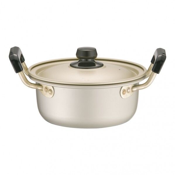 しゅう酸 実用鍋(硬質) 16cm AZT8701 1個