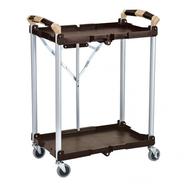 万能折りたたみワゴン 2段 HWG2901 1個