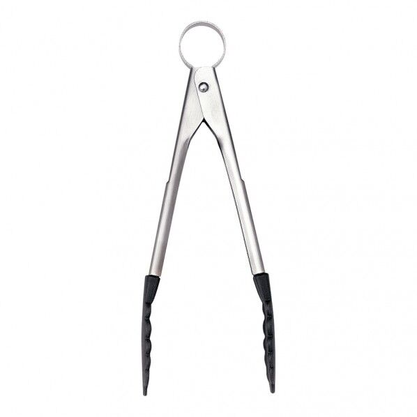 18-0シリコン万能トング ブラック ミニ BTVK201 1個