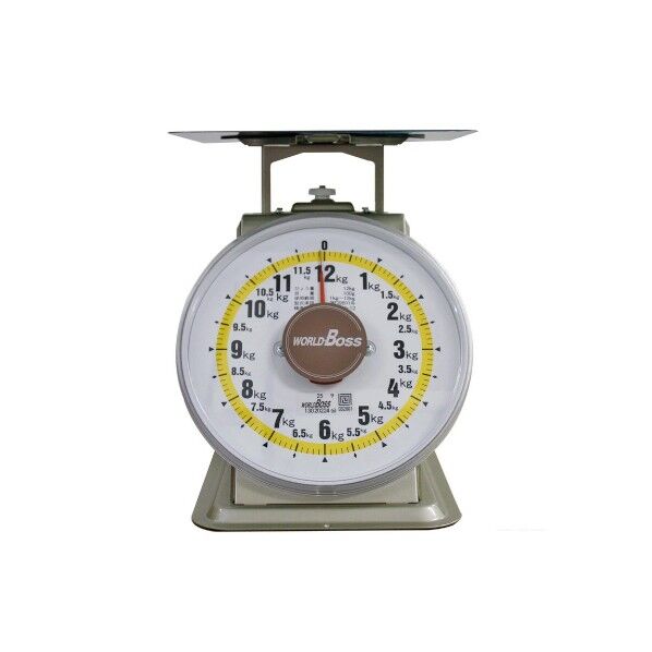 ワールドボス並型上皿自動秤 12kg デジタルはかり MYM-12 1本