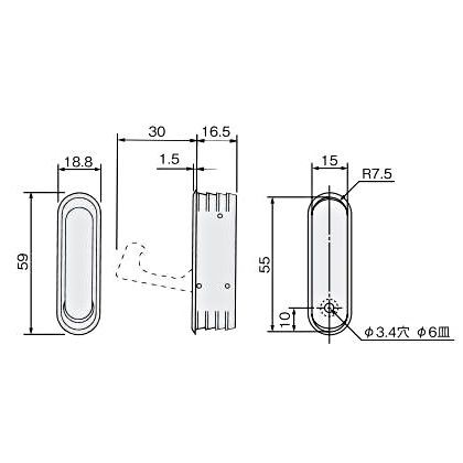 T 鉄板 アトムリビンテック 264443 シークレットイン ｜短納期 - 通販トラノテ公式