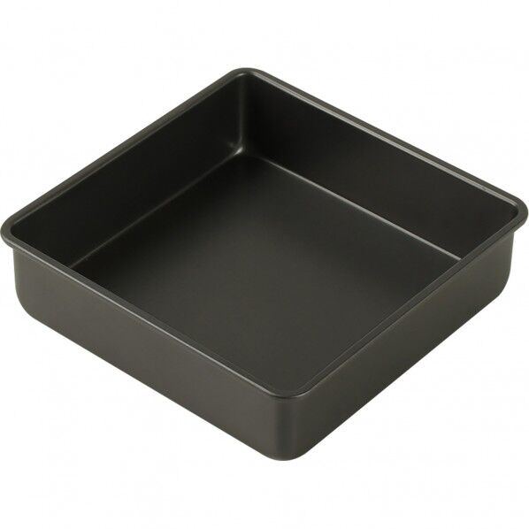 シリコーン加工スクエアケーキ焼型 18cm LD-525 1個