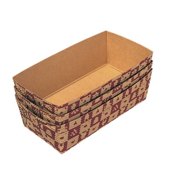 紙製パウンド型 小 (3枚入) 160×85×45mm WPU4101 1個