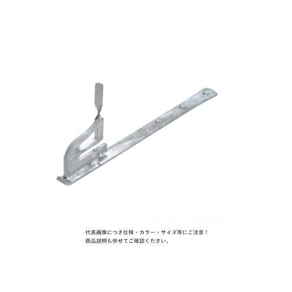 D318 ドブ 鈴木式アングル用雪止 ストッパー付 5×18 釘打 グレー(灰) 182700 50個