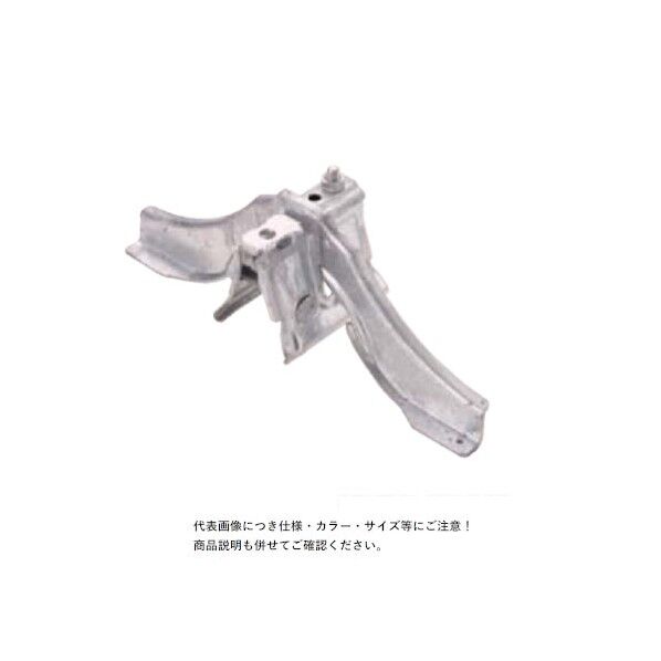 ドブメッキ 嵌合式折版 66用雪止 羽根付 グレー(灰) 184100 20個