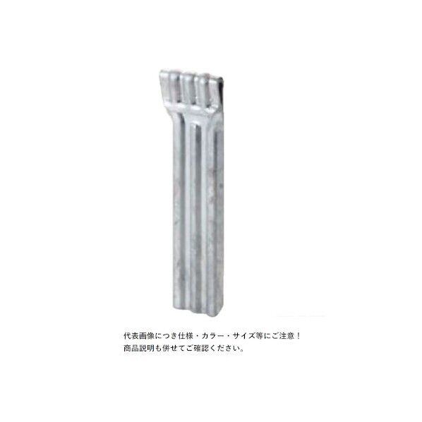 D350 ドブメッキ クイックガード 150タイプ 3×40用 グレー(灰) 186950 100個