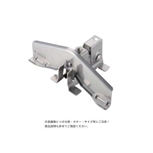 304ステン 黒色 嵌合ピーチロック雪止 羽根230 ブラック(黒) 171040 25個