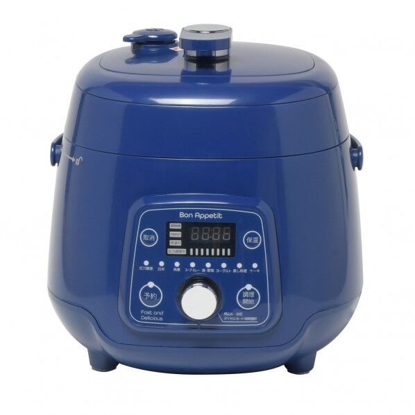 ボナペティート 電気圧力鍋 2.5L ネイビー