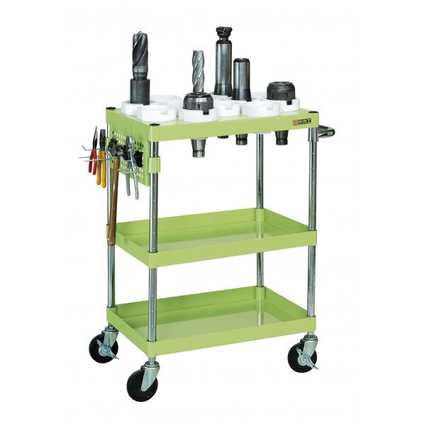 ツーリングワゴン パールワゴンタイプ グリーン W600×D400×H880 CSP-21RC 1台