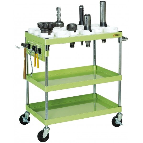 ツーリングワゴン パールワゴンタイプ グリーン W750×D500×H880 CSP-31RA 1台