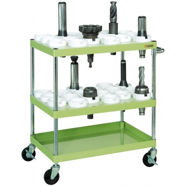 ツーリングワゴン パールワゴンタイプ グリーン W750×D500×H880 CSP-32RC 1台