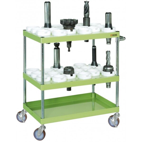 ツーリングワゴン パールワゴンタイプ グリーン W750×D500×H880 CSP-32NUA 1台