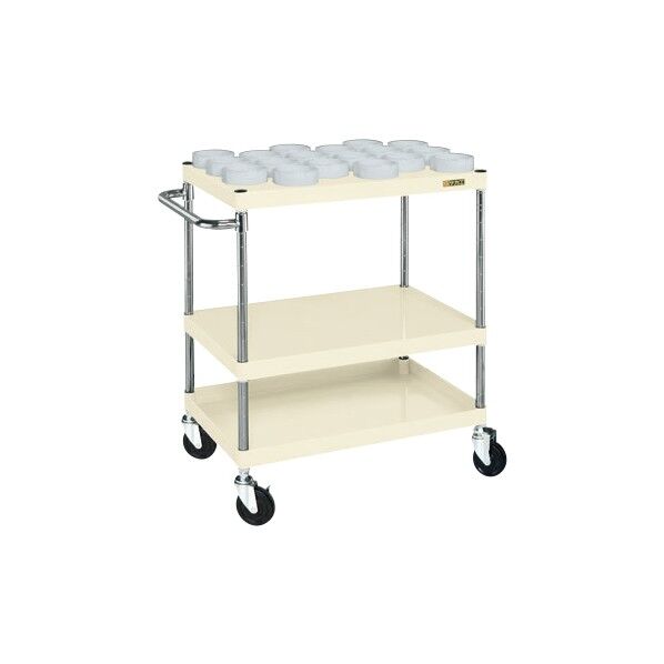 ツーリングワゴン パールワゴンタイプ アイボリー W750×D500×H880 CSP-S31RCI 1台