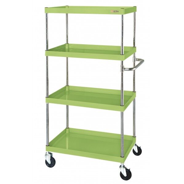 CSパールワゴン(中量タイプ/ゴム車/H1500/4段/直進安定金具付)