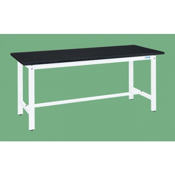 実験用中量作業台 抗菌パールホワイト (CHC/耐荷重500kg/特殊アクリル系樹脂/H800) パールホワイト W1200×D750×H800 CHC-1275W 1台