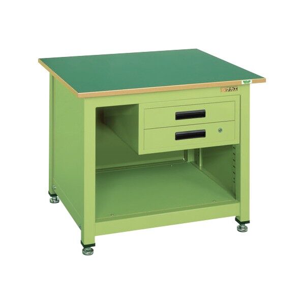 一人用作業台KTタイプ KTシリーズ グリーン W900×D750×H740 KT-211FEN 1台