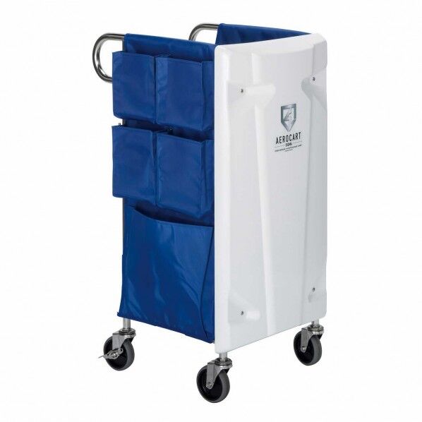 エアロカートΣステンレス(TioTio) ネイビーブルー W467×D570×H962mm 8.8L DS-227-905-0 1個