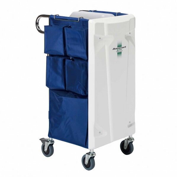エアロカートΣ(すいがら回収) ネイビーブルー W467×D570×H962mm 10L DS-227-903-0 1個