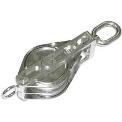 ステンレス二車ブロックオーフ型75mm 75X2BOS 1個