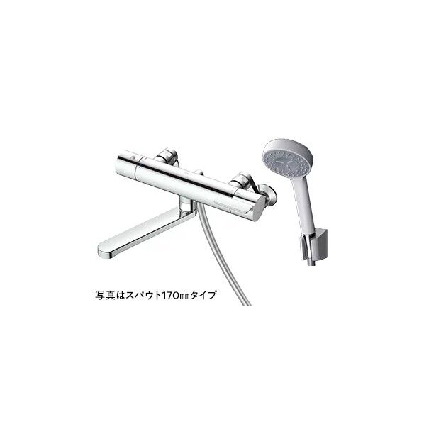 壁付サーモスタット混合水栓(コンフォートウエーブ1モード)