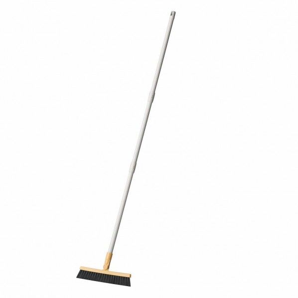 FF床ホーキ 300mm 本体セット イエロー W300×L1395mm CL8400905 1本