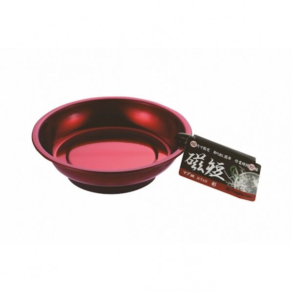 マグ皿磁短彩 レッド 100x18mm MGT-110(R) 1枚