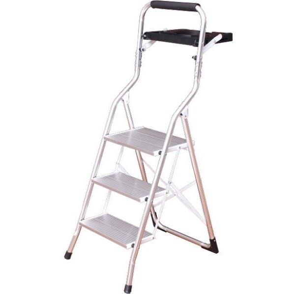 アルミ製トレー付き脚立 3段 TAN-3010-3 1台