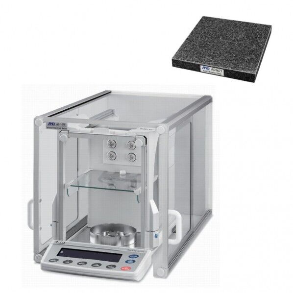 マイクロ天びん/除振台(AD1671)付 259(W)×466(D)×326(H)mm BM-20+AD1671 1セット