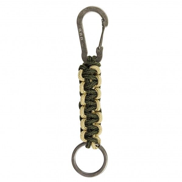 ツートンコブラステッチキーリング ベージュ&カーキ UUU-0113 1個