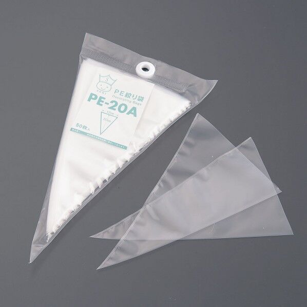 SEKI PE絞り袋(50枚入) PE-20A WSB6701 1個