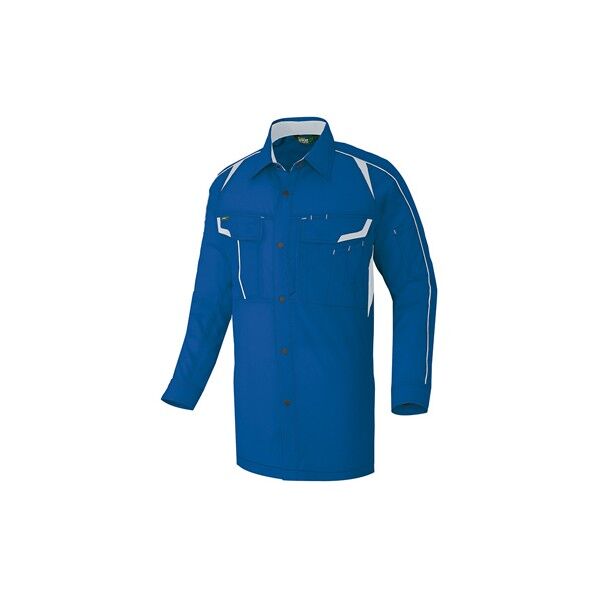 長袖シャツ(男女兼用) AZ1935-006ブルーLL