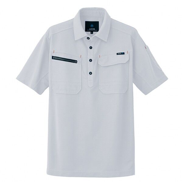 半袖ポロシャツ(男女兼用) 003シルバーグレー SS 10609 1枚