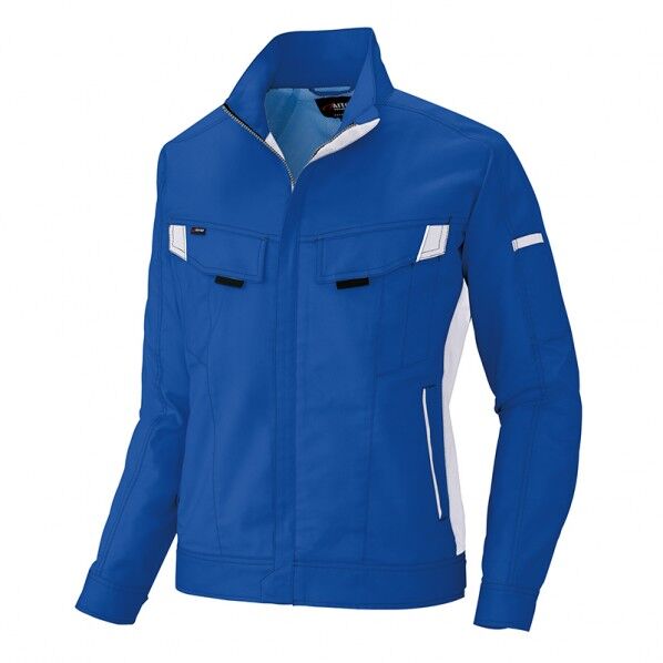 長袖ブルゾン(男女兼用)AZ6801-006ロイヤルブルー×シルバーグレーS 006ロイヤルブルー×シルバーグレー S 6801 1点