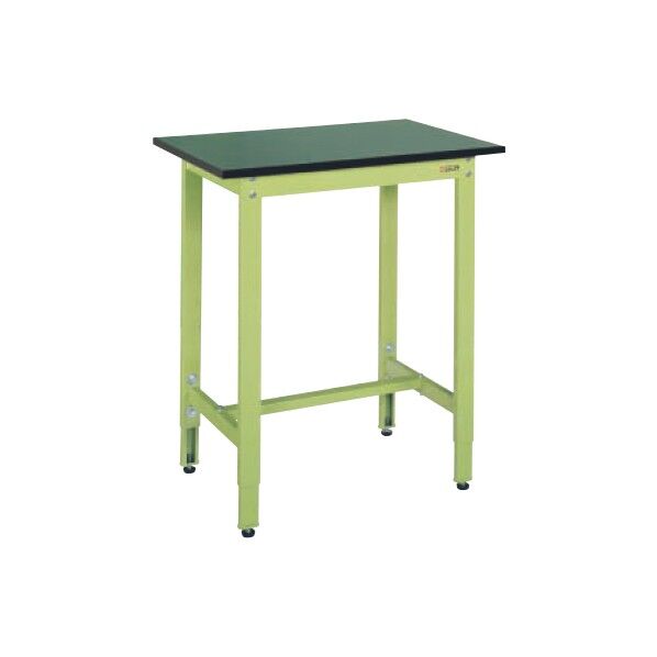 軽量高さ調整作業台TKK9タイプ(改正RoHS10物質対応) W1200×D600×H900～1100mm TKK9-126FE 1個
