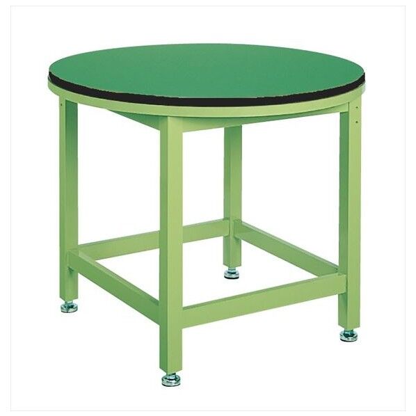 回転作業台高さ固定タイプ(改正RoHS10物質対応) φ890×H740mm RT-900FE 1個