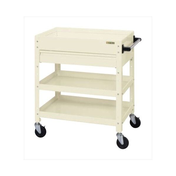 ニューCSスペシャルワゴン深型タイプ(天棚深型・引出し付) W600×D400×H880mm CSSA-608UCI 1個